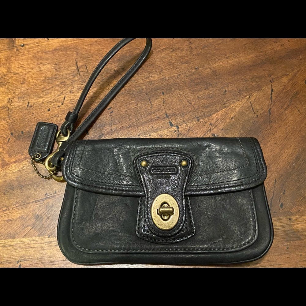 Coach Legacy wristlet